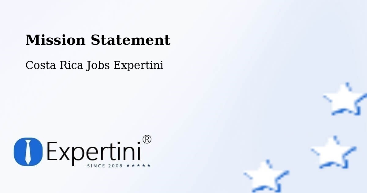 Corporate Mission – Salitral - Costa Rica Jobs Expertini