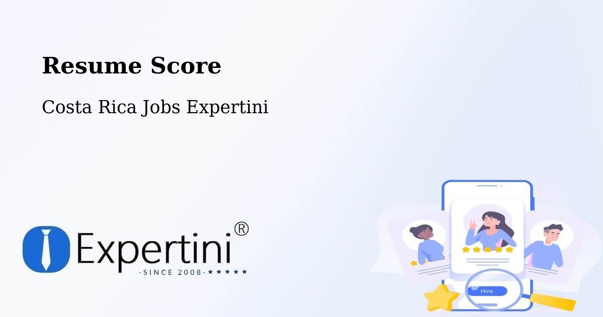 Resume Score & Job Description Match Tool – Salitral - Costa Rica Jobs Expertini